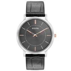 Bulova Men's Watch Ultra Slim 96A167 Quartz