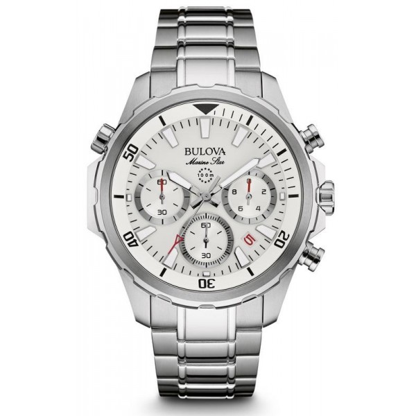 Acheter Montre Bulova Homme Marine Star 96B255 Chronographe Quartz