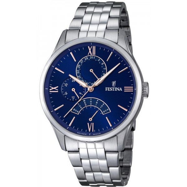 Festina Herrenuhr Retro F16822/3 Multifunktions Quartz Kaufen Sie Festina Herrenuhr Retro F16822/3 Multifunktions Quartz