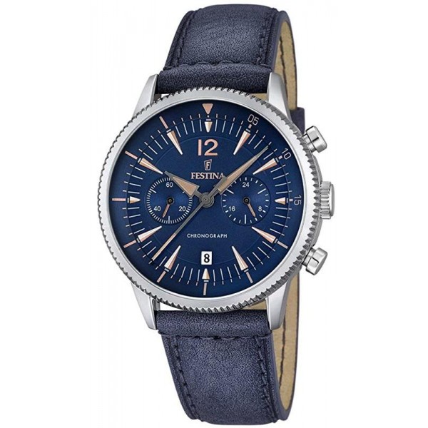 Orologio Festina Uomo Retro F16870/2 Cronografo Quartz Comprare Orologio Festina Uomo Retro F16870/2 Cronografo Quartz