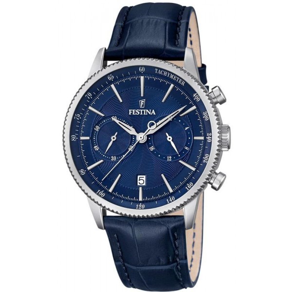 Festina Men's Watch Retro F16893/2 Quartz Chronograph Buy Festina Men's Watch Retro F16893/2 Quartz Chronograph