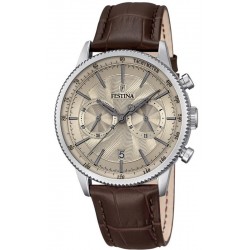 Orologio Festina Uomo Retro F16893/3 Cronografo Quartz