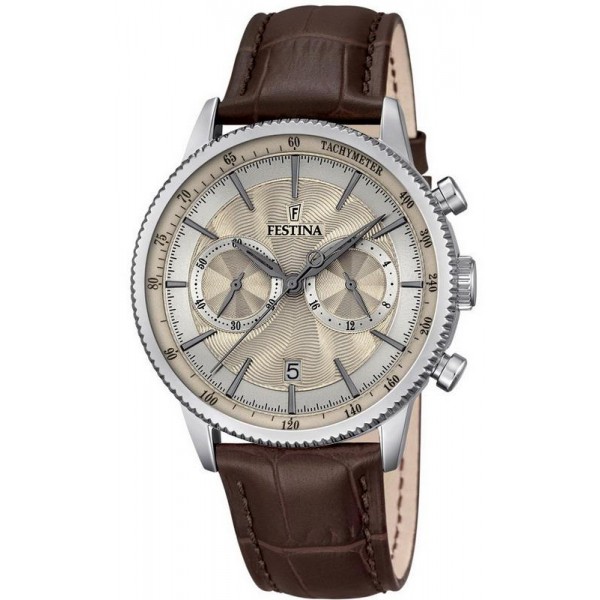 Orologio Festina Uomo Retro Cronografo Quartz F16893/7 Comprare Orologio Festina Uomo Retro Cronografo Quartz F16893/7