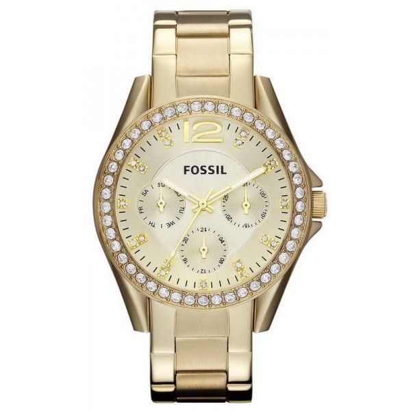 Montre pour Femme Fossil Riley Multifonction Quartz ES3203 Acheter Montre pour Femme Fossil Riley Multifonction Quartz ES3203