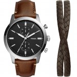Fossil Herrenuhr Townsman Quarz Chronograph FS5967SET Fossil Herrenuhr Townsman Quarz Chronograph FS5967SET kaufen