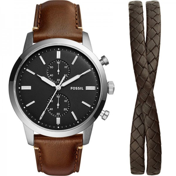 Fossil Herrenuhr Townsman Quarz Chronograph FS5967SET Fossil Herrenuhr Townsman Quarz Chronograph FS5967SET kaufen