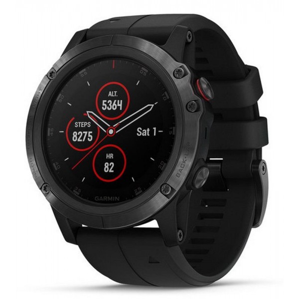 Montre Garmin Homme Fēnix 5X Plus Sapphire 010-01989-01 Acheter Montre Garmin Homme Fēnix 5X Plus Sapphire 010-01989-01