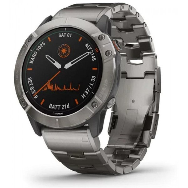 Comprare Orologio Garmin Uomo Fēnix 6X Pro Solar Titanium 010-02157-24