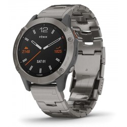 Garmin Men's Watch Fēnix 6 Sapphire 010-02158-23