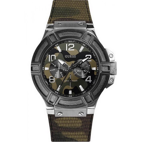 Comprar Reloj Hombre Guess Rigor Multifunción Camuflaje W0407G1