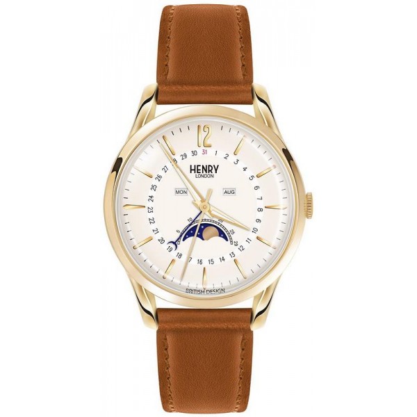 Acheter Montre Henry London Unisex Westminster HL39-LS-0148 Moonphase Quartz