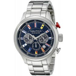 Buy Nautica Men's Watch NCT 16 Flag NAI17516G Chronograph