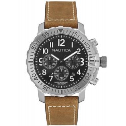 Buy Nautica Men's Watch NMS 01 USS NAI18506G Chronograph