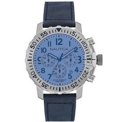 Buy Nautica Men's Watch NMS 01 USS NAI19534G Chronograph