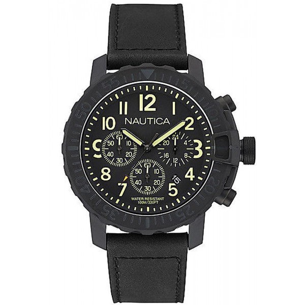 Buy Nautica Men's Watch NMS 01 USS Chronograph NAI21006G