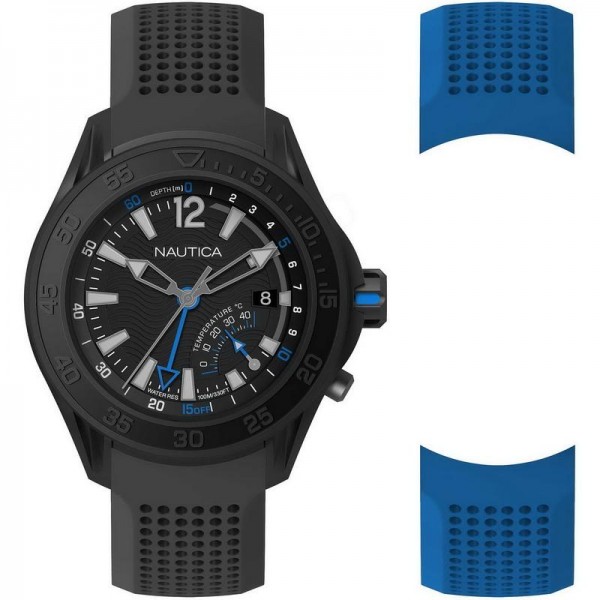 Buy Nautica Men's Watch Breakweather NAPBRW005 Multifunction