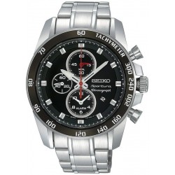 Seiko Men's Watch Sportura Alarm Chronograph Quartz SNAE69P1