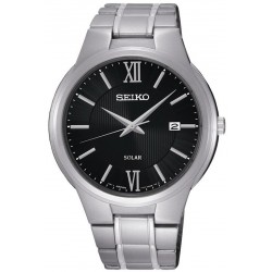 Seiko Men's Watch SNE387P1 Date Solar