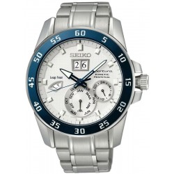 Seiko Men's Watch Sportura Kinetic Perpetual SNP085P1 Multifunction