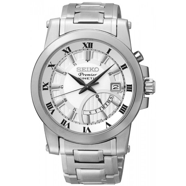 Montre Seiko Homme Premier Kinetic SRN037P1 Day Date Acheter Montre Seiko Homme Premier Kinetic SRN037P1 Day Date