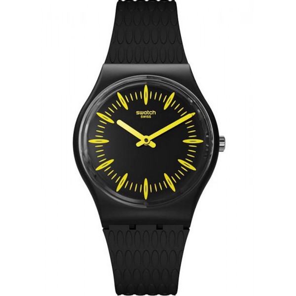 Orologio Swatch Unisex Gent Giallonero GB304 Comprare Orologio Swatch Unisex Gent Giallonero GB304