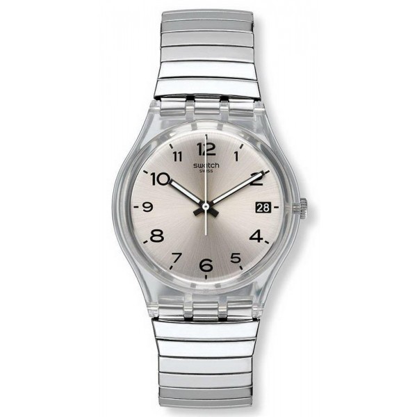 Buy Swatch Unisex Watch Gent Silverall S GM416B