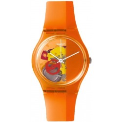 Montre Swatch Unisex Gent Bloody Orange GO116