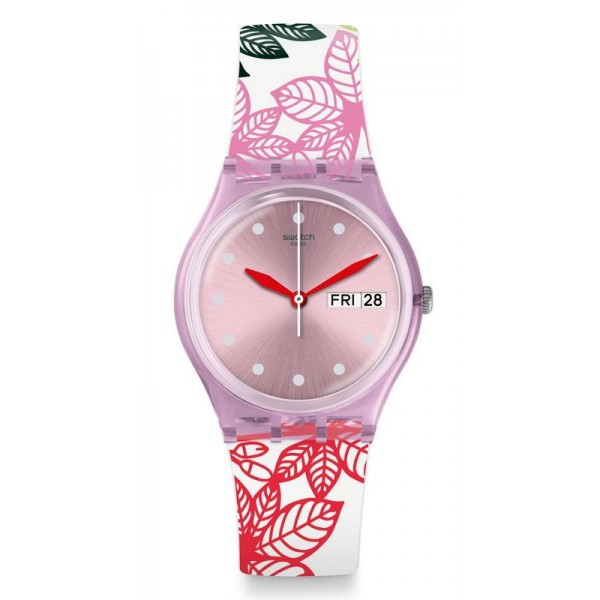 Orologio Swatch Donna Gent Summer Leaves GP702 Comprare Orologio Swatch Donna Gent Summer Leaves GP702