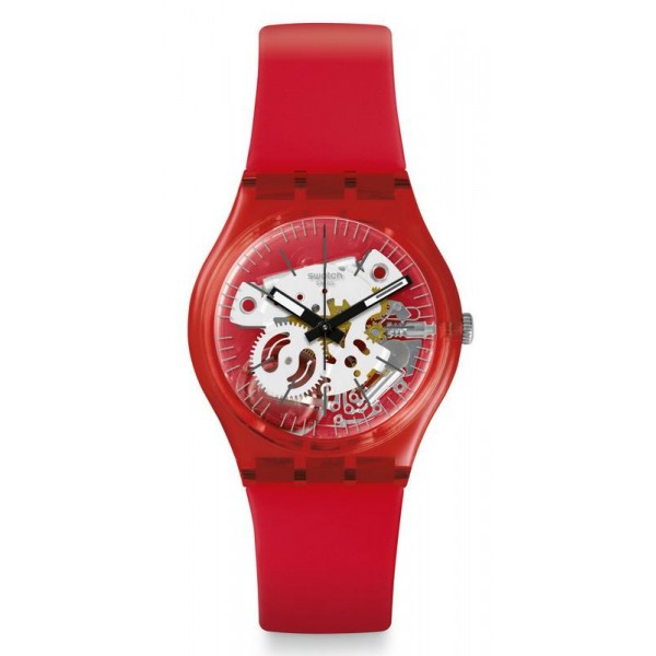 Swatch Unisex Watch Gent Rosso Bianco GR178 Buy Swatch Unisex Watch Gent Rosso Bianco GR178