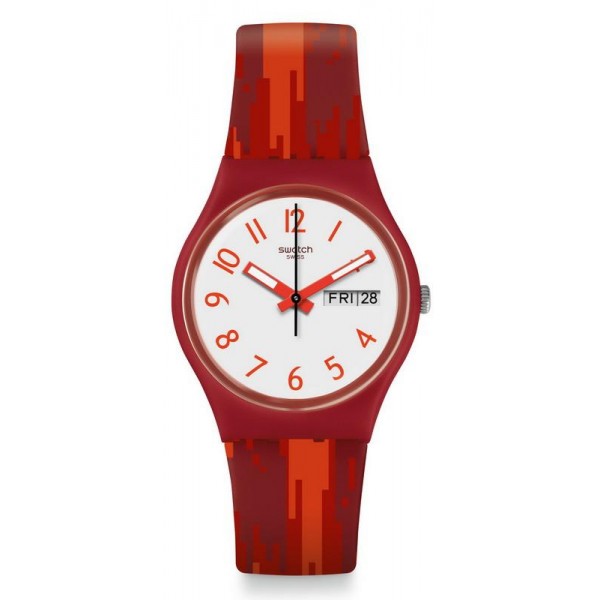 Orologio Swatch Donna Gent Red Flame GR711 Comprare Orologio Swatch Donna Gent Red Flame GR711