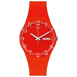 Montre Swatch Unisex Gent Over Red GR713
