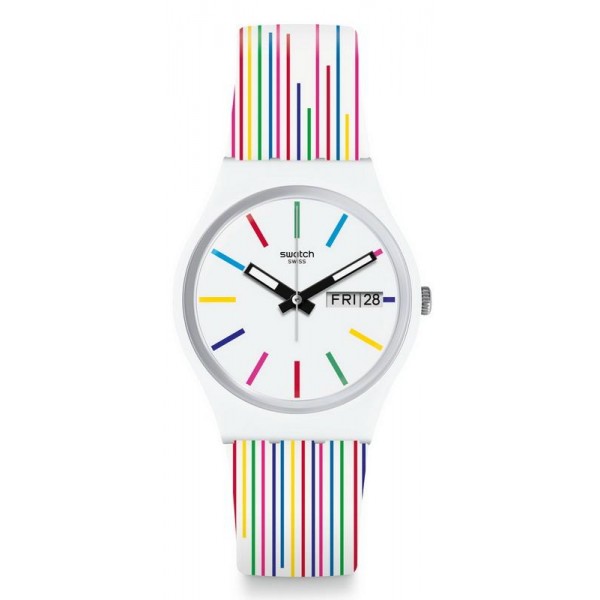 Montre Swatch Femme Gent White Samba GW712 Acheter Montre Swatch Femme Gent White Samba GW712