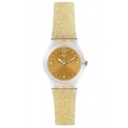 Swatch Ladies Watch Lady Golden Glistar Too LK382