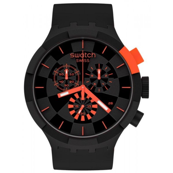 Comprare Orologio Swatch Big Bold Chrono Checkpoint Red SB02B402
