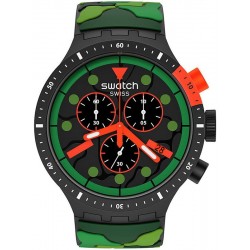 Swatch Watch Big Bold Chrono Escapejungle SB02B409