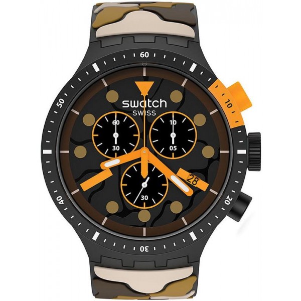 Montre Swatch Big Bold Chrono Escapedesert SB02B410 Acheter Montre Swatch Big Bold Chrono Escapedesert SB02B410