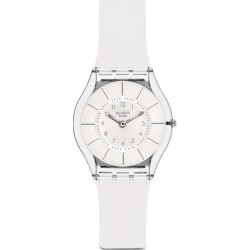 Montre Swatch Femme Skin Classic White Classiness SFK360