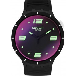 Swatch Watch Big Bold Futuristic Black SO27B119