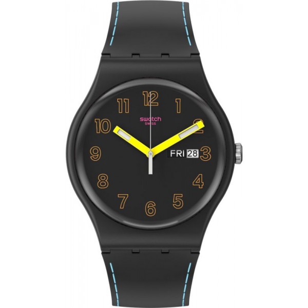 Swatch Unisexuhr New Gent Dark Glow SO29B707 Swatch Unisexuhr New Gent Dark Glow SO29B707 kaufen