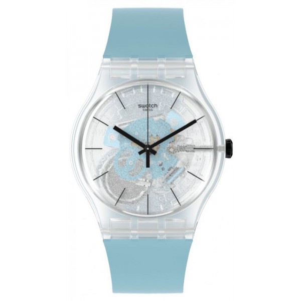 Orologio Swatch Unisex New Gent Blue Daze SO29K105 Comprare Orologio Swatch Unisex New Gent Blue Daze SO29K105