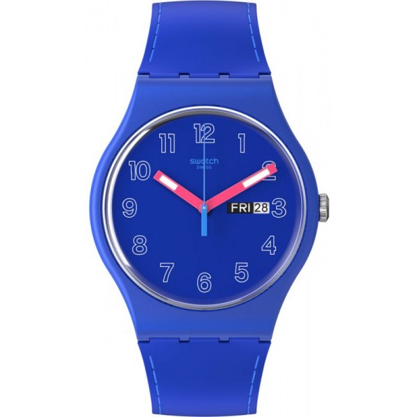 Orologio Swatch Unisex New Gent Cobalt Disco SO29N705 Comprare Orologio Swatch Unisex New Gent Cobalt Disco SO29N705