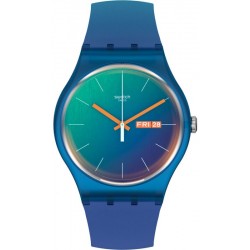 Montre Swatch Unisex New Gent Fade To Teal SO29N708