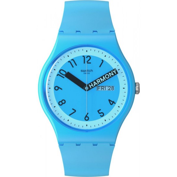 Swatch Unisexuhr New Gent Proudly Blue SO29S702 Swatch Unisexuhr New Gent Proudly Blue SO29S702 kaufen