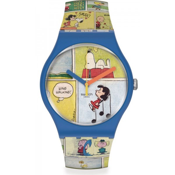 Montre Swatch Peanuts Smak! SO29Z108 Acheter Montre Swatch Peanuts Smak! SO29Z108