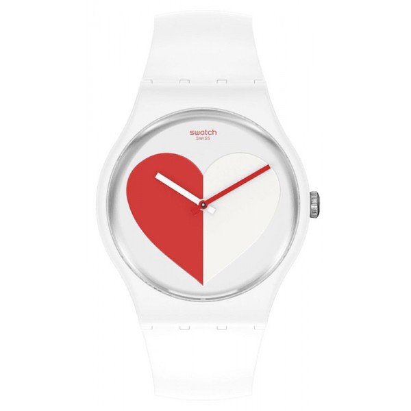 Orologio Swatch Donna New Gent Half <3 Red SO29Z113 Comprare Orologio Swatch Donna New Gent Half <3 Red SO29Z113