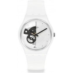 Orologio Swatch Unisex Gent Live Time White SO31W101