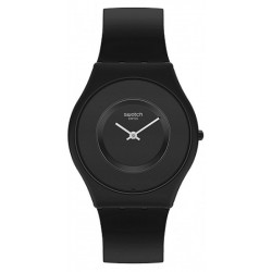 Swatch Unisexuhr Skin Classic Caricia Negra SS09B100