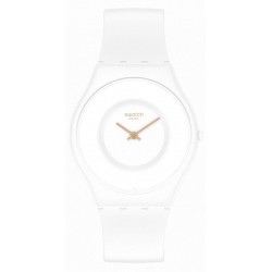 Swatch Unisexuhr Skin Classic Tick Different Blanca SS09W100