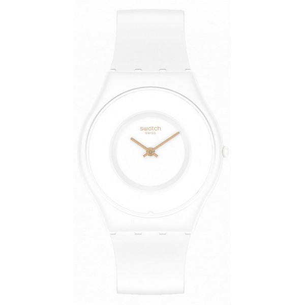 Comprare Orologio Swatch Unisex Skin Classic Tick Different Blanca SS09W100