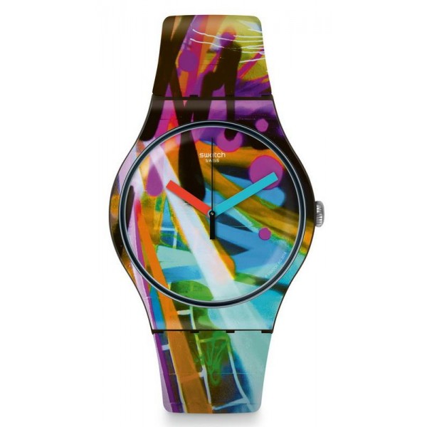 Orologio Swatch Unisex New Gent City Walls SUOB163 Comprare Orologio Swatch Unisex New Gent City Walls SUOB163